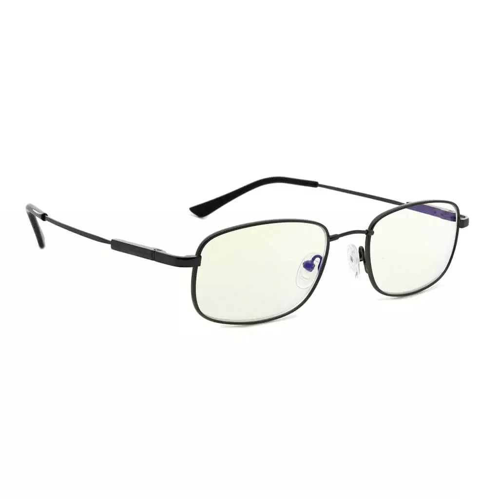 Wirerim Titanium Blue Light Blocking Glasses Men Spring Hinges