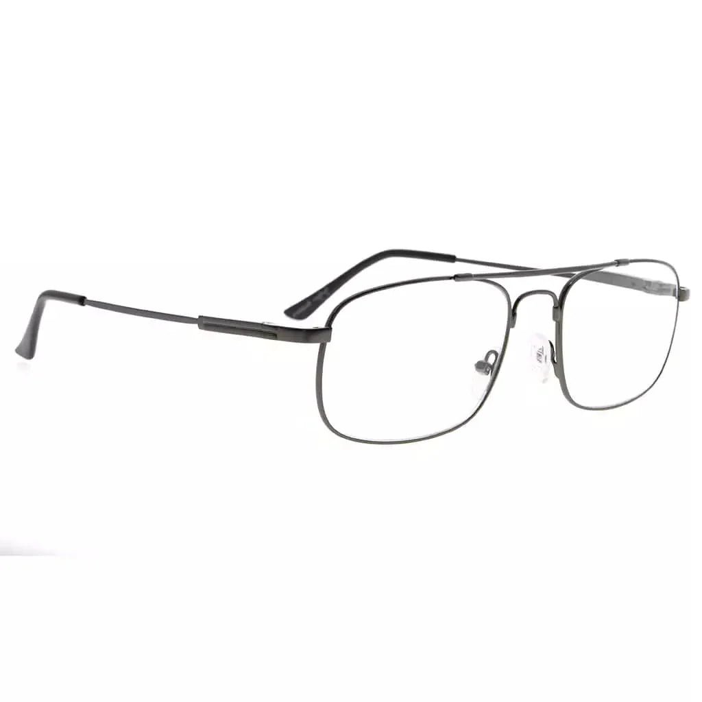 Pilot Wirerim Titanium Blue Light Blocking Glasses Men Spring Hinges