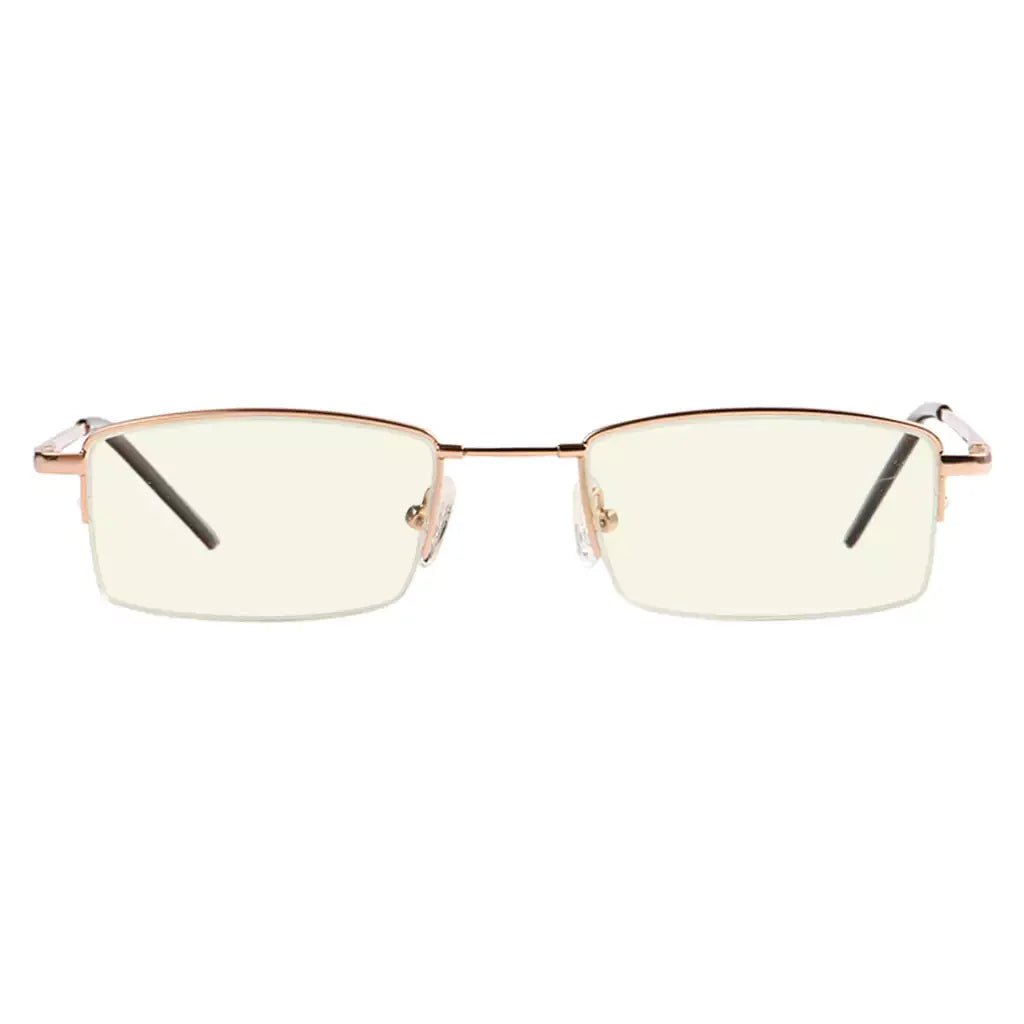 Half-Rim Blue Light Blocking Reading Glasses Men Women