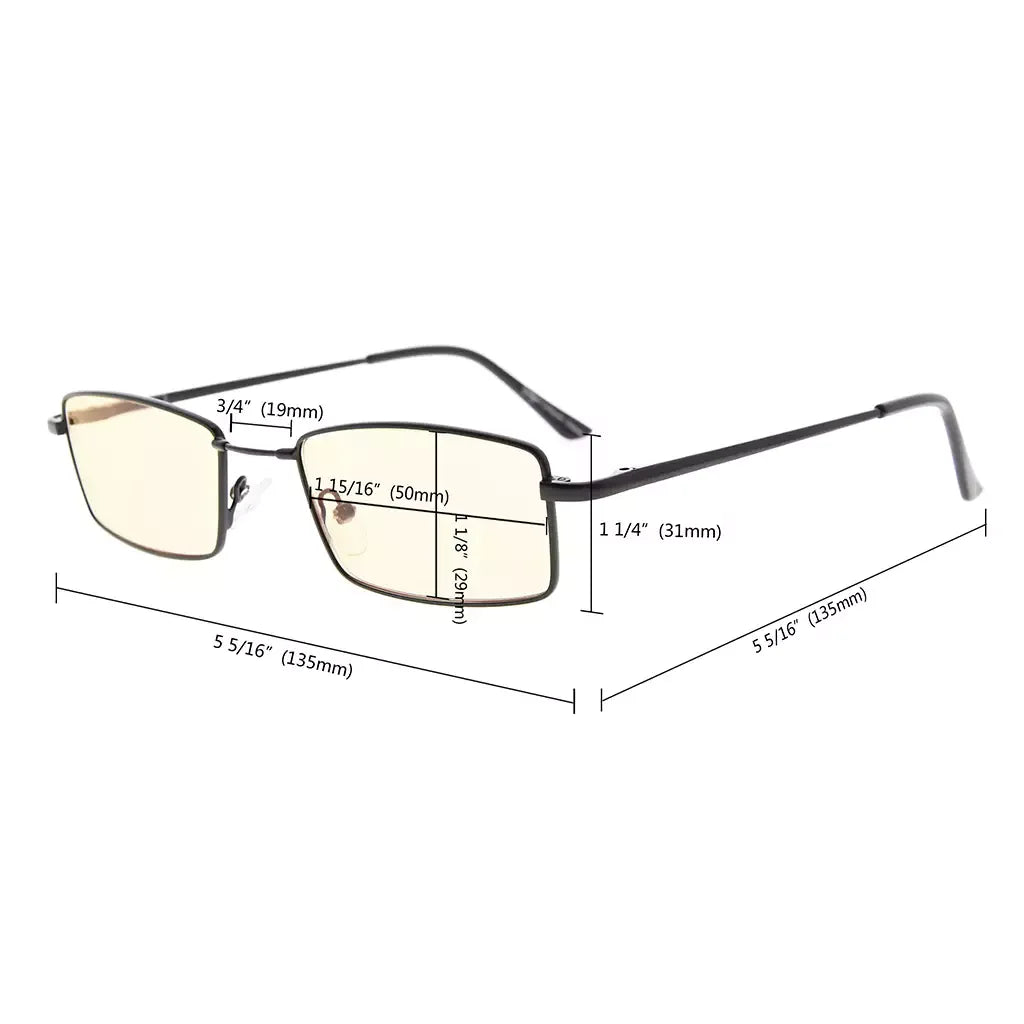 Wirerim Blue Light Blocking Reading Glasses Men Women