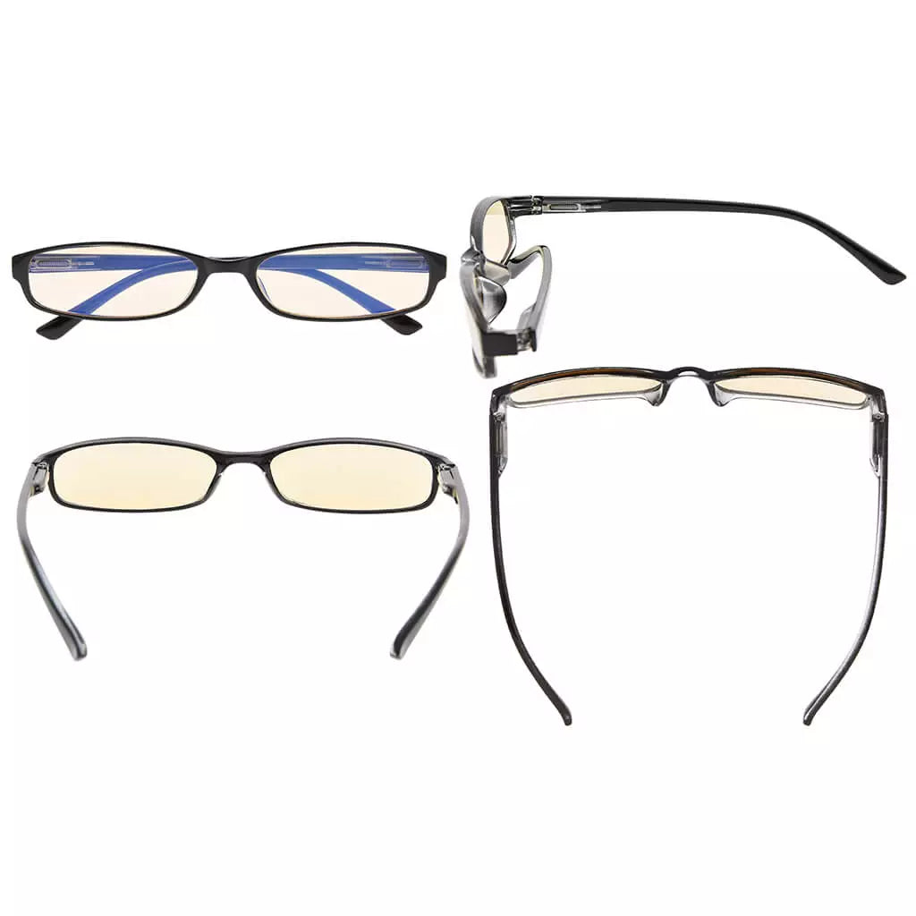 Small Lens Blue Light Blocking Glasses Women