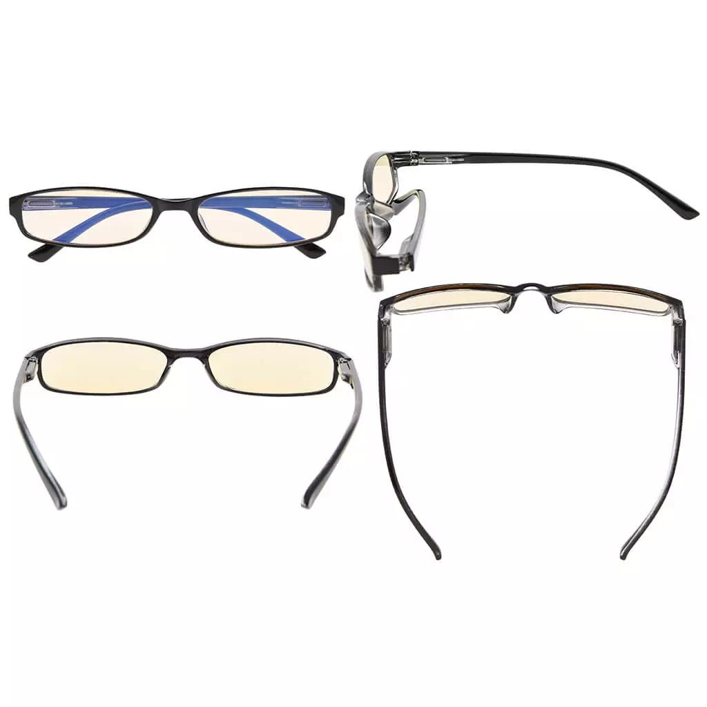 Small Lens Blue Light Blocking Glasses Women