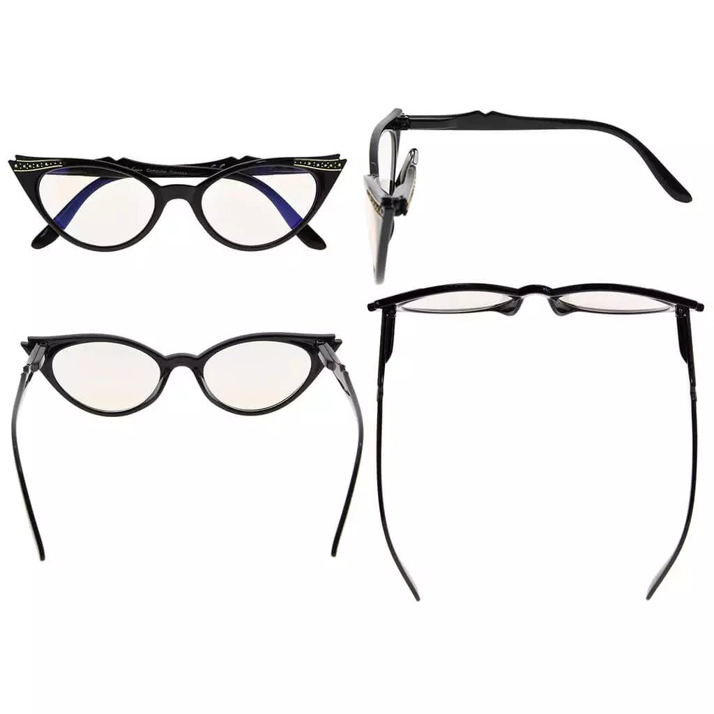 Cat Eye Blue Light Blocking Glasses for Women