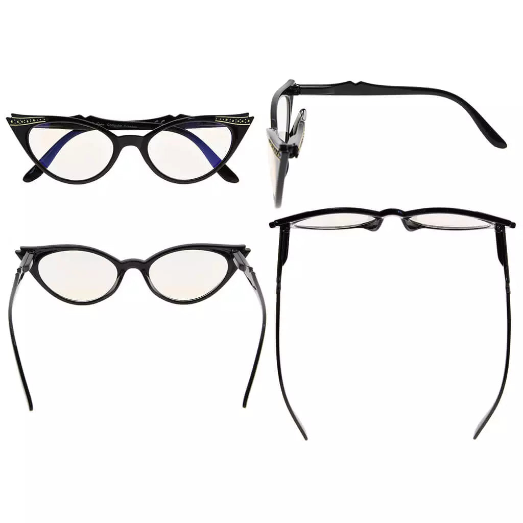 Cat Eye Blue Light Blocking Glasses for Women