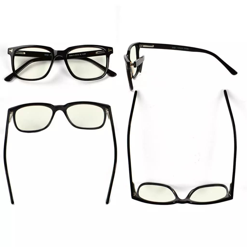 Cgbdp Blue Light Blocking Reading Glasses Light Yellow Tinted