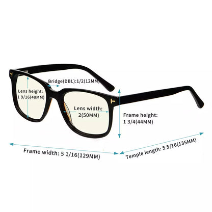 Cgbdp Blue Light Blocking Reading Glasses Light Yellow Tinted