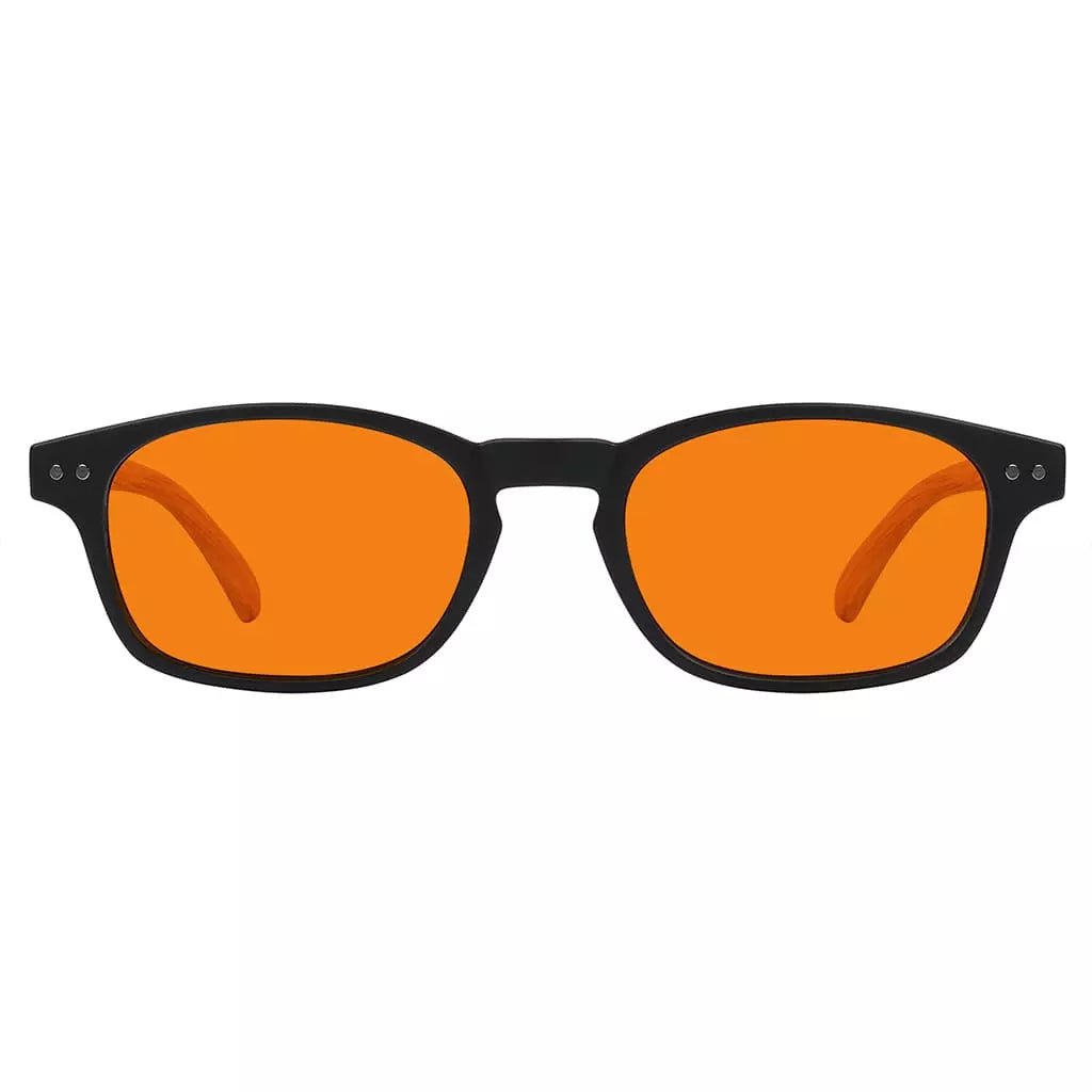 Orange Tinted Blue Light Blocking Reading Glasses Women Men