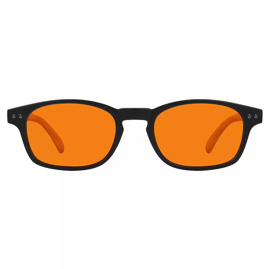 Orange Tinted Blue Light Blocking Reading Glasses Women Men