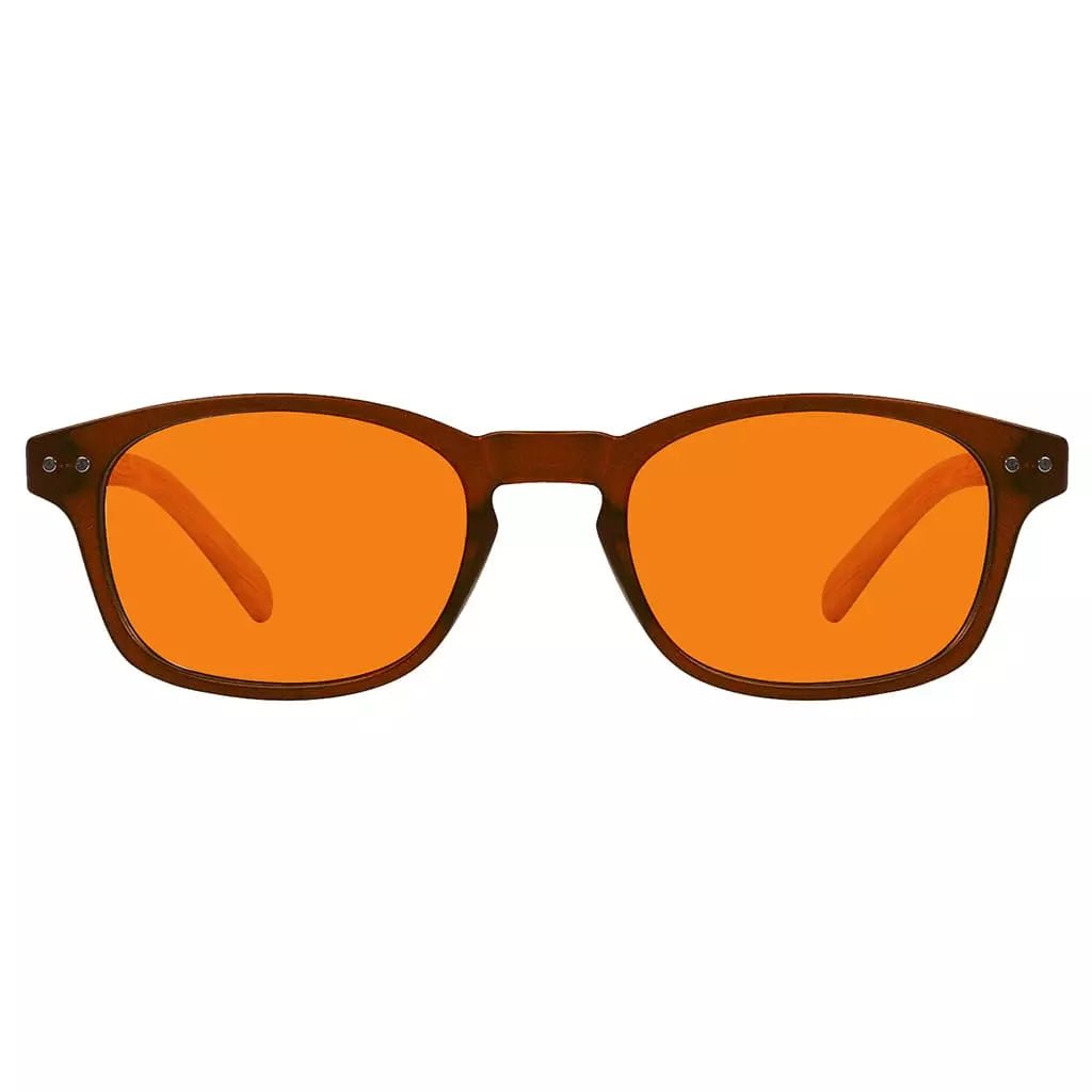 Orange Tinted Blue Light Blocking Reading Glasses Women Men