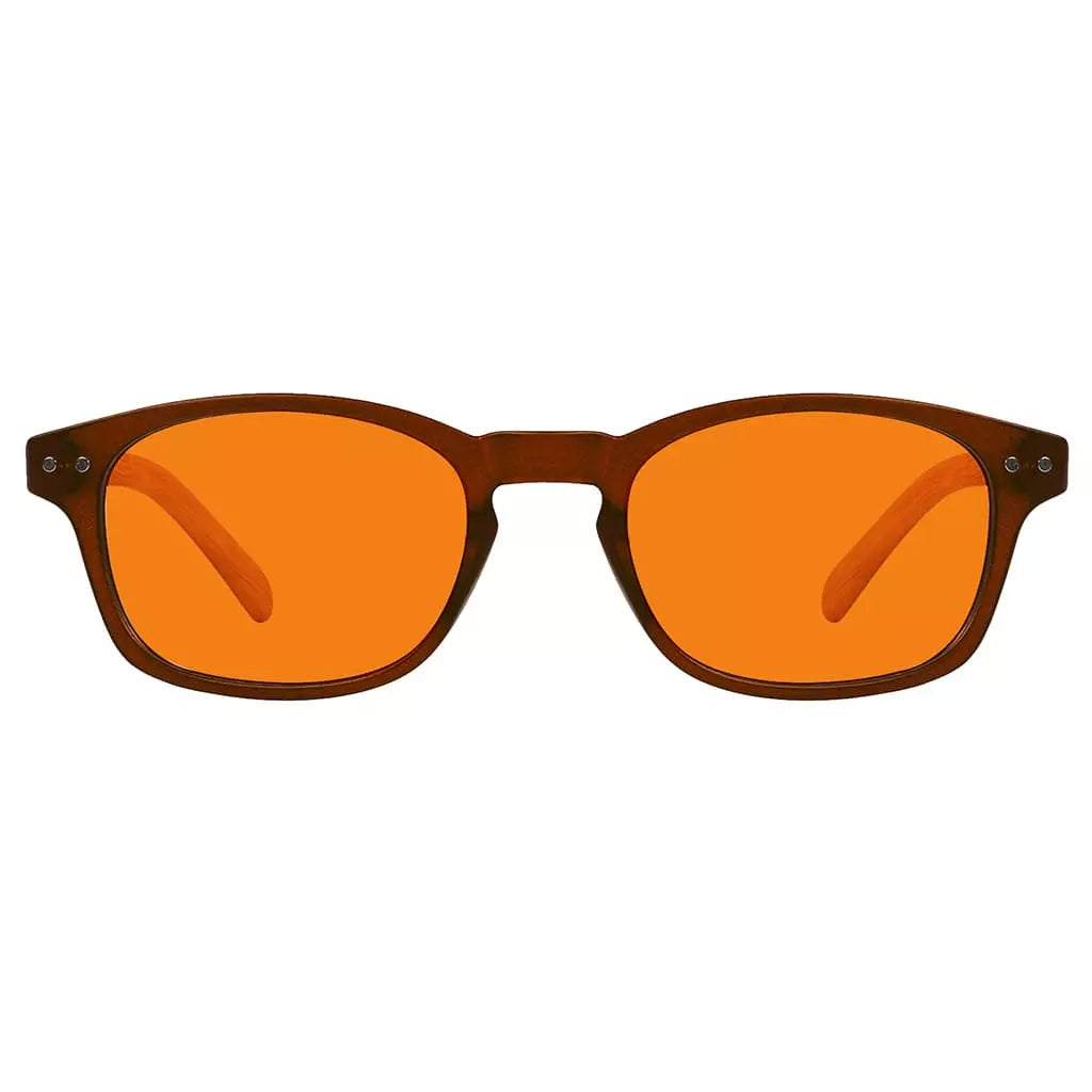 Orange Tinted Blue Light Blocking Reading Glasses Women Men