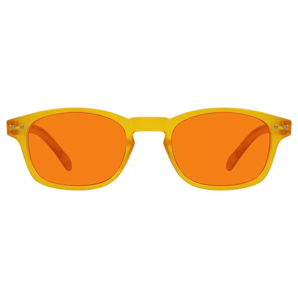 Orange Tinted Blue Light Blocking Reading Glasses Women Men