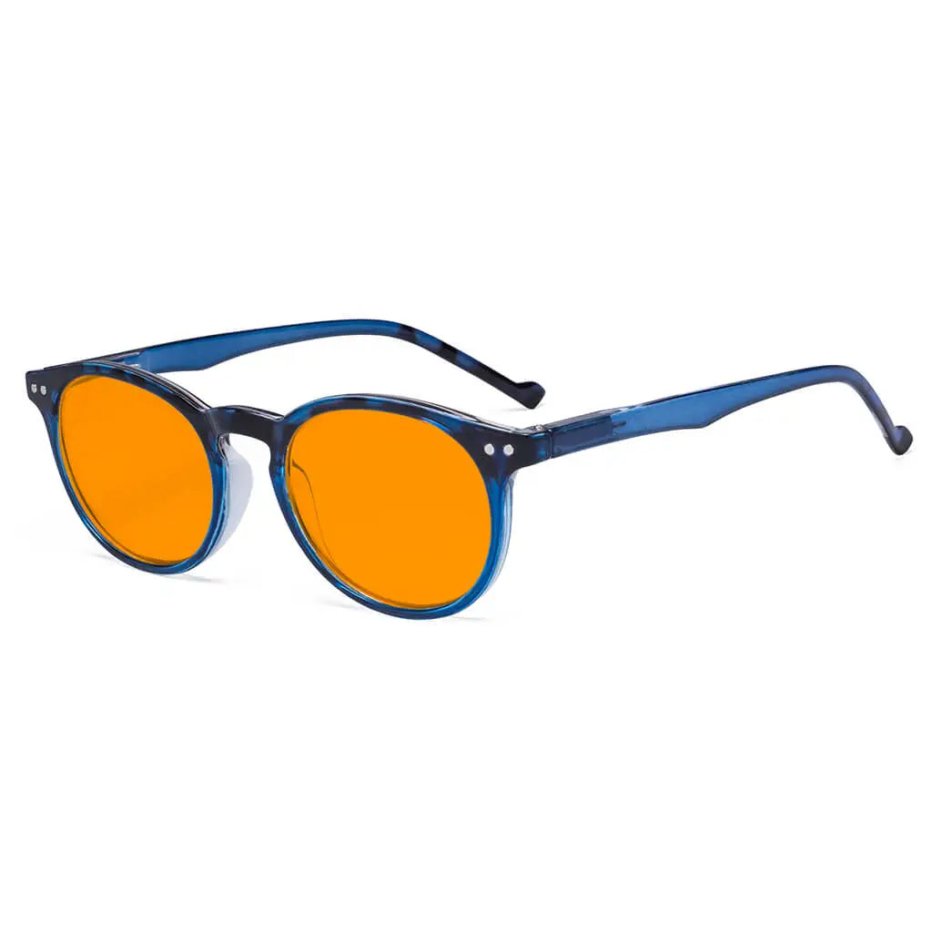 Oval Blue Light Blocking Glasses Momen