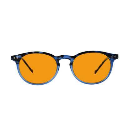 Oval Blue Light Blocking Glasses Momen