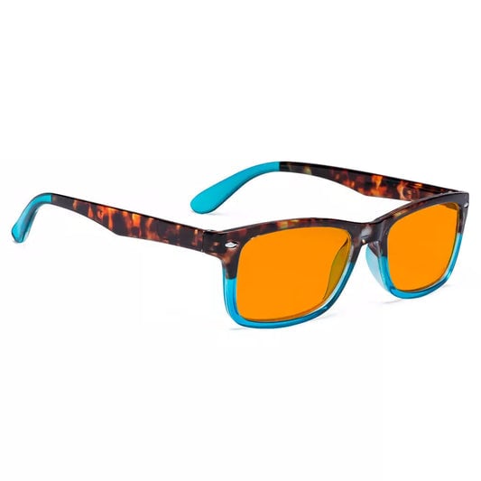Orange Tinted Blue Light Blocking Glasses for Women