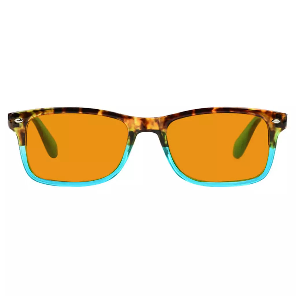 Orange Tinted Blue Light Blocking Reading Glasses for Women