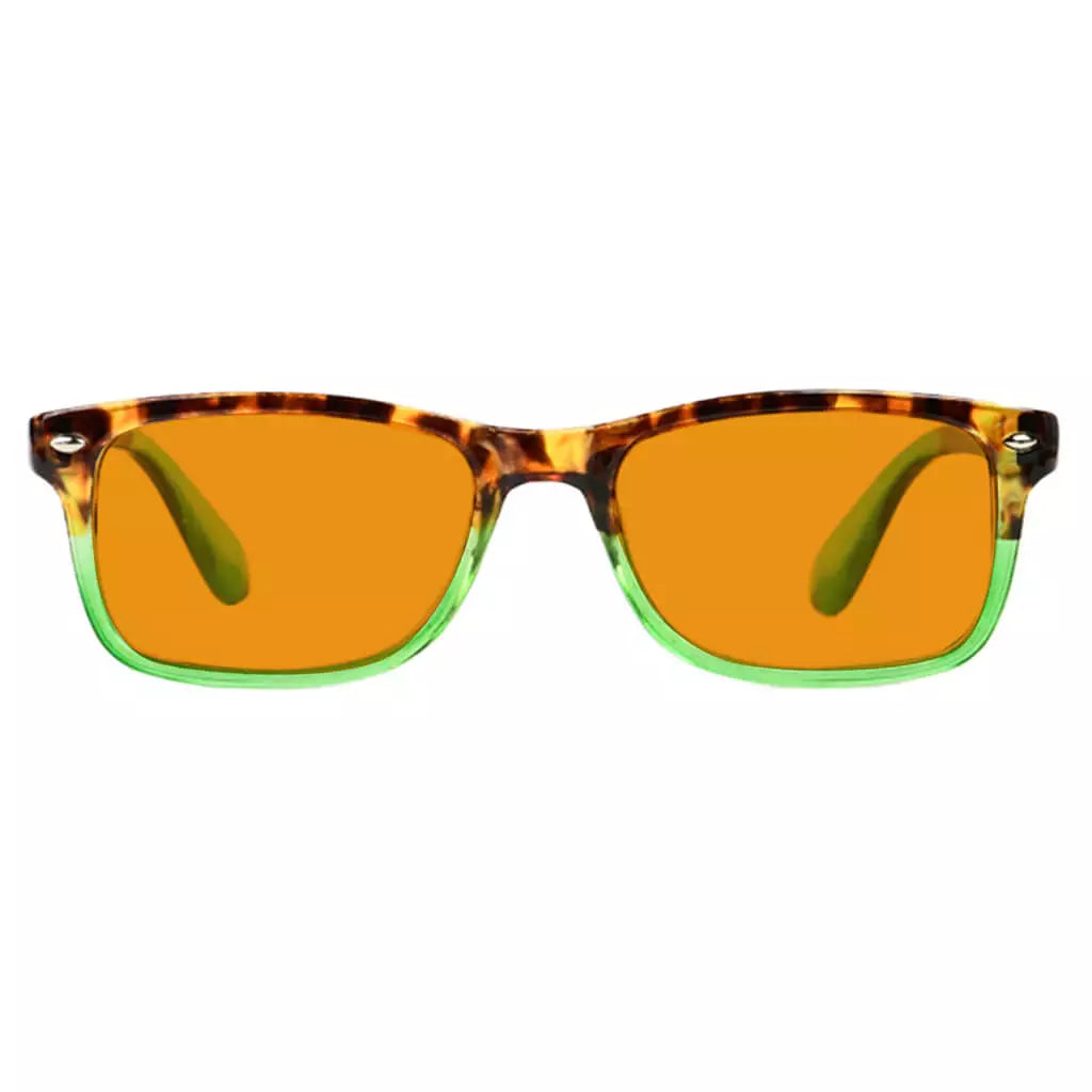 Orange Tinted Blue Light Blocking Reading Glasses for Women