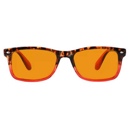 Orange Tinted Blue Light Blocking Reading Glasses for Women