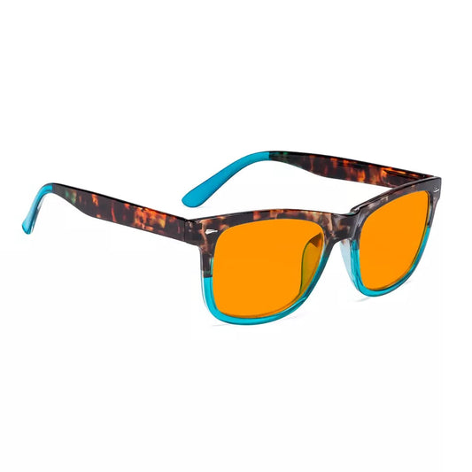 Orange Tinted Blue Light Blocking Glasses Women Men