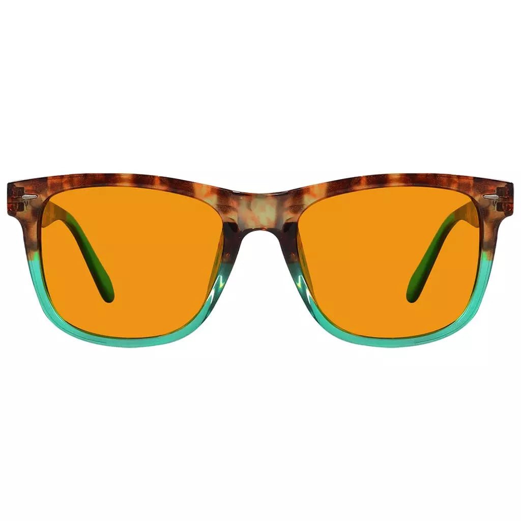 Orange Tinted Blue Light Blocking Glasses Women Men