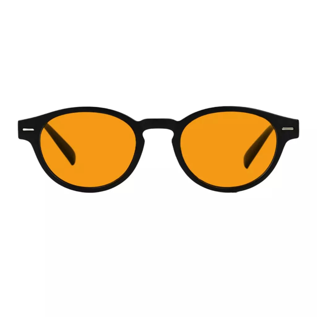 Orange Tinted Blue Light Blocking Glasses Women Men