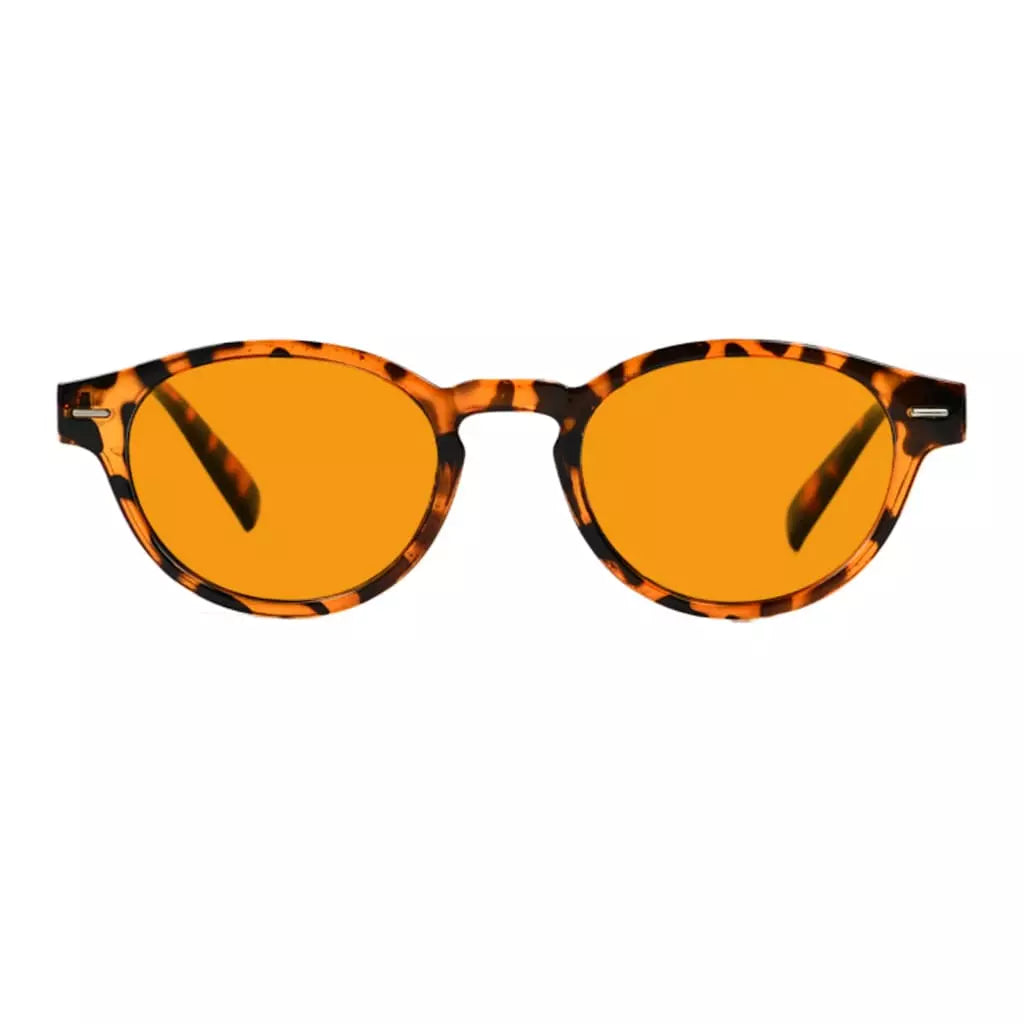 Orange Tinted Blue Light Blocking Glasses Women Men