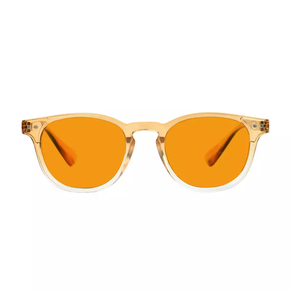 Orange Tinted Blue Light Blocking Reading Glasses Momen