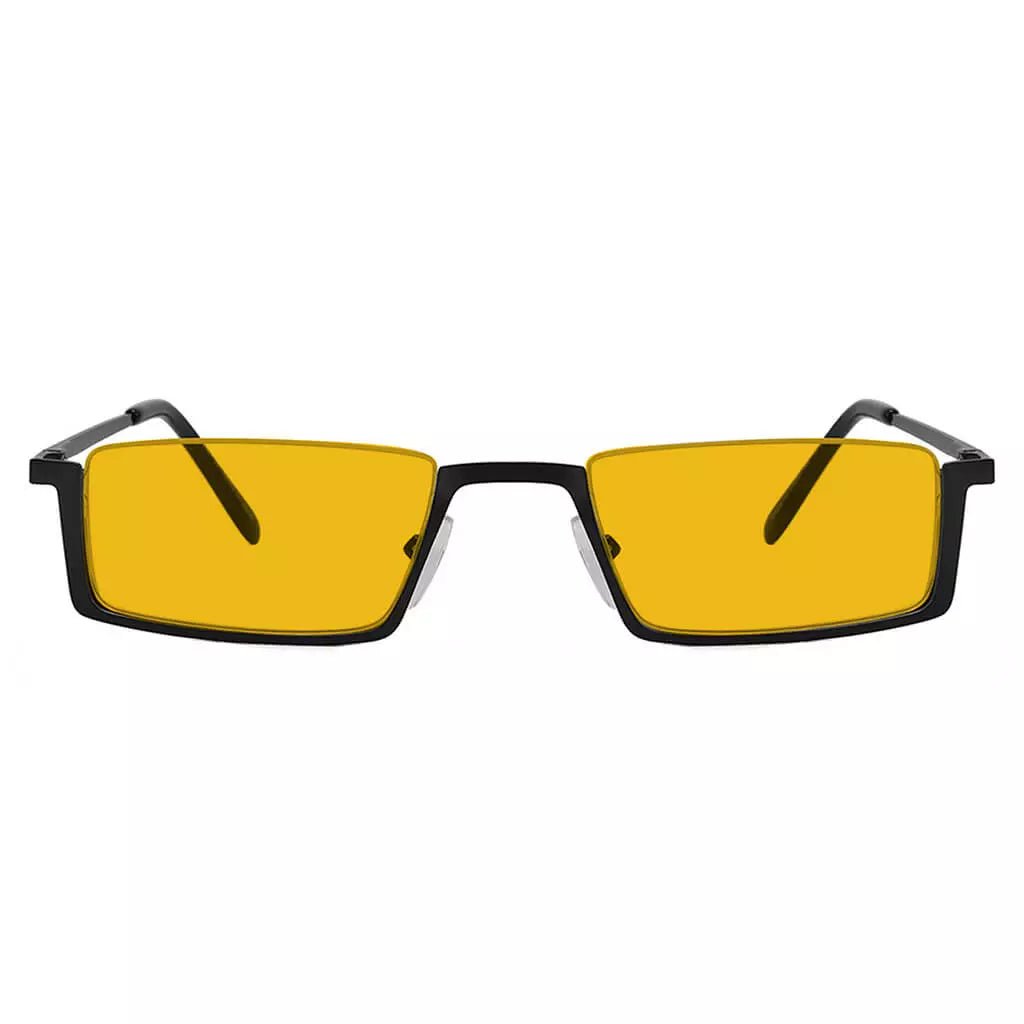 Half-Rim Orange Tinted Blue Light Blocking Reading Glasses Women Men