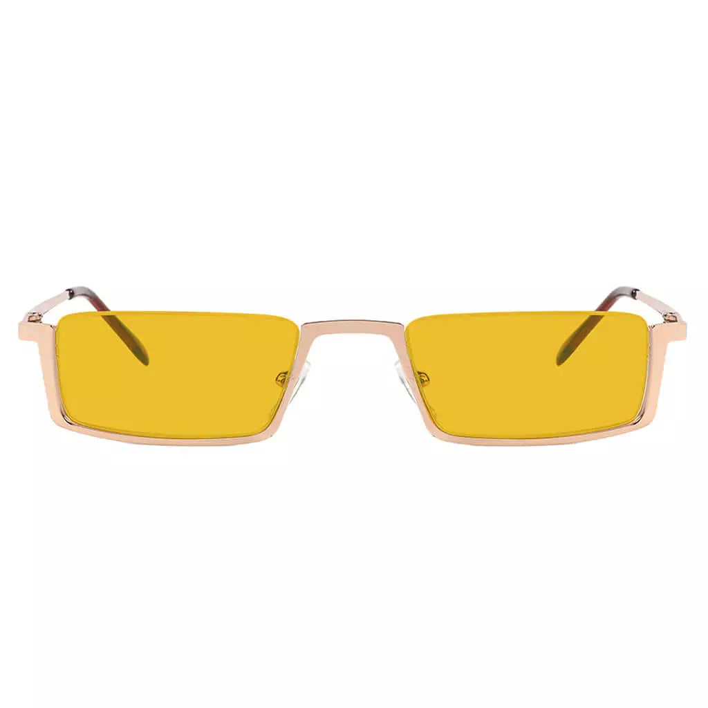 Half-Rim Orange Tinted Blue Light Blocking Reading Glasses Women Men
