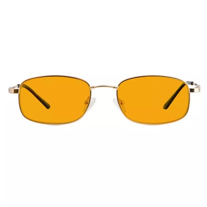 Orange Tinted Blue Light Blocking Reading Glasses Women Men