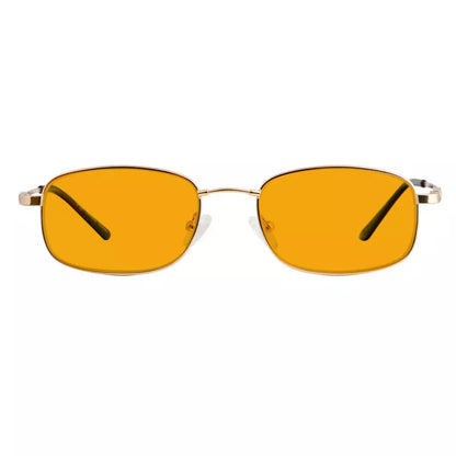 Orange Tinted Blue Light Blocking Reading Glasses Women Men