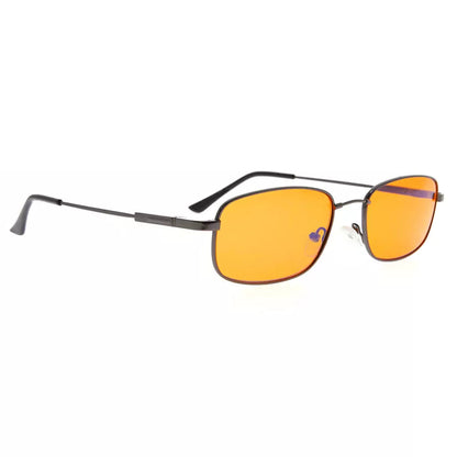 Orange Tinted Blue Light Blocking Reading Glasses Women Men