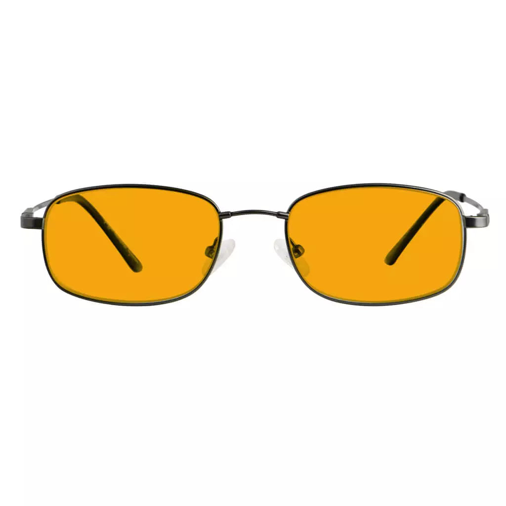 Orange Tinted Blue Light Blocking Glasses Women Men