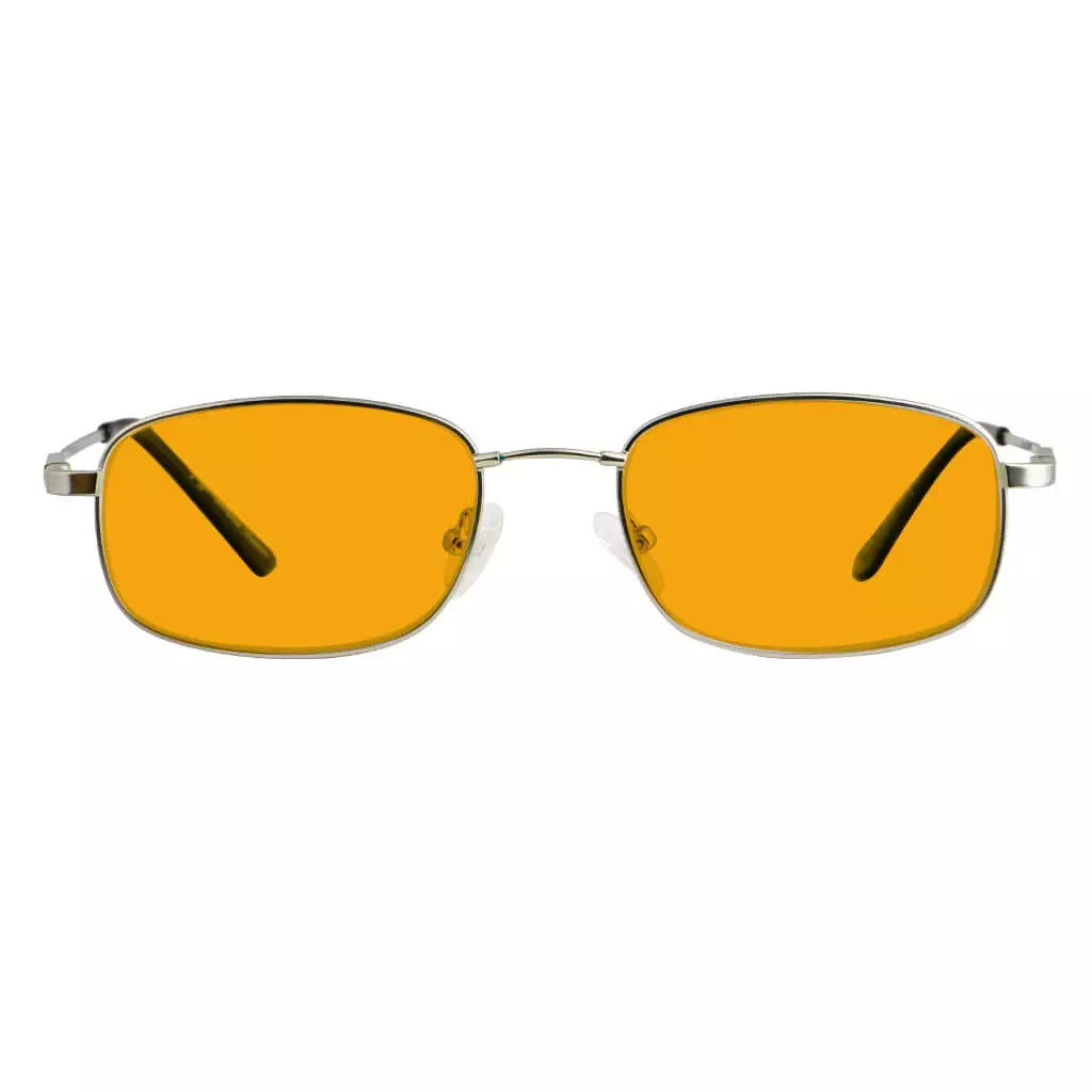 Orange Tinted Blue Light Blocking Reading Glasses Women Men