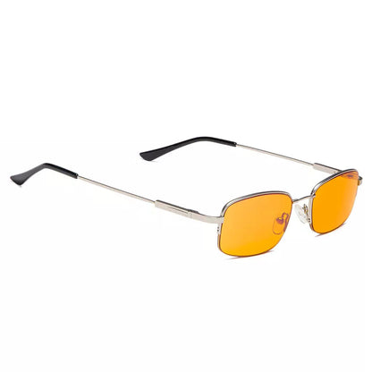 Semi-Rimless Metal Blue Light Blocking Reading Glasses Women Men