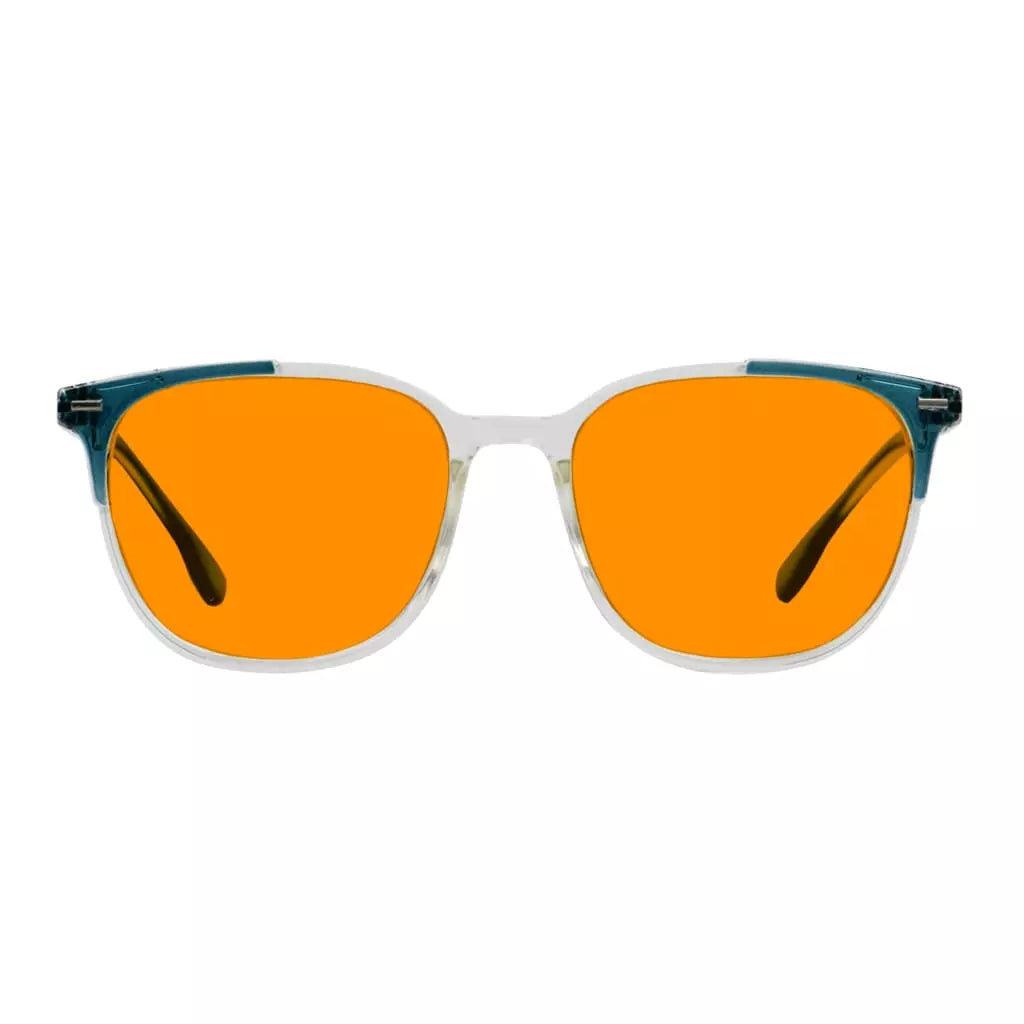 Orange Tinted Blue Light Blocking Reading Glasses for Women