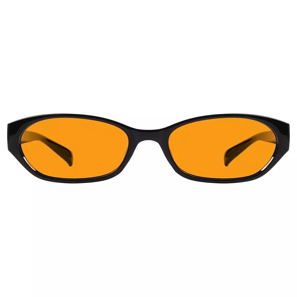 Orange Tinted Blue Light Blocking Reading Glasses for Women