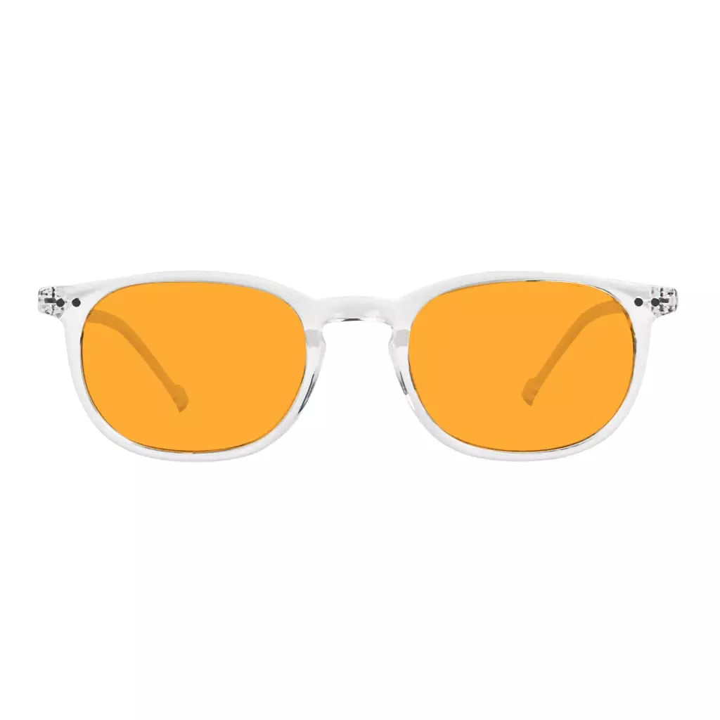 Orange Tinted Blue Light Blocking Reading Glasses for Men