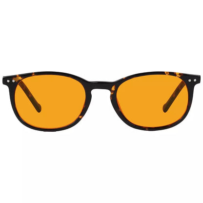 Orange Tinted Blue Light Blocking Reading Glasses for Men