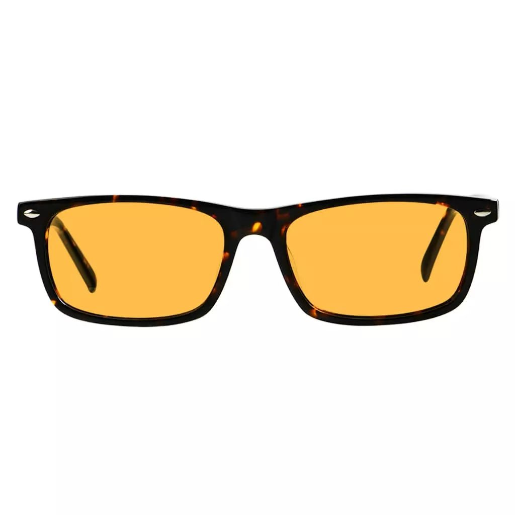 Orange Tinted Blue Light Blocking Glasses for Men Women