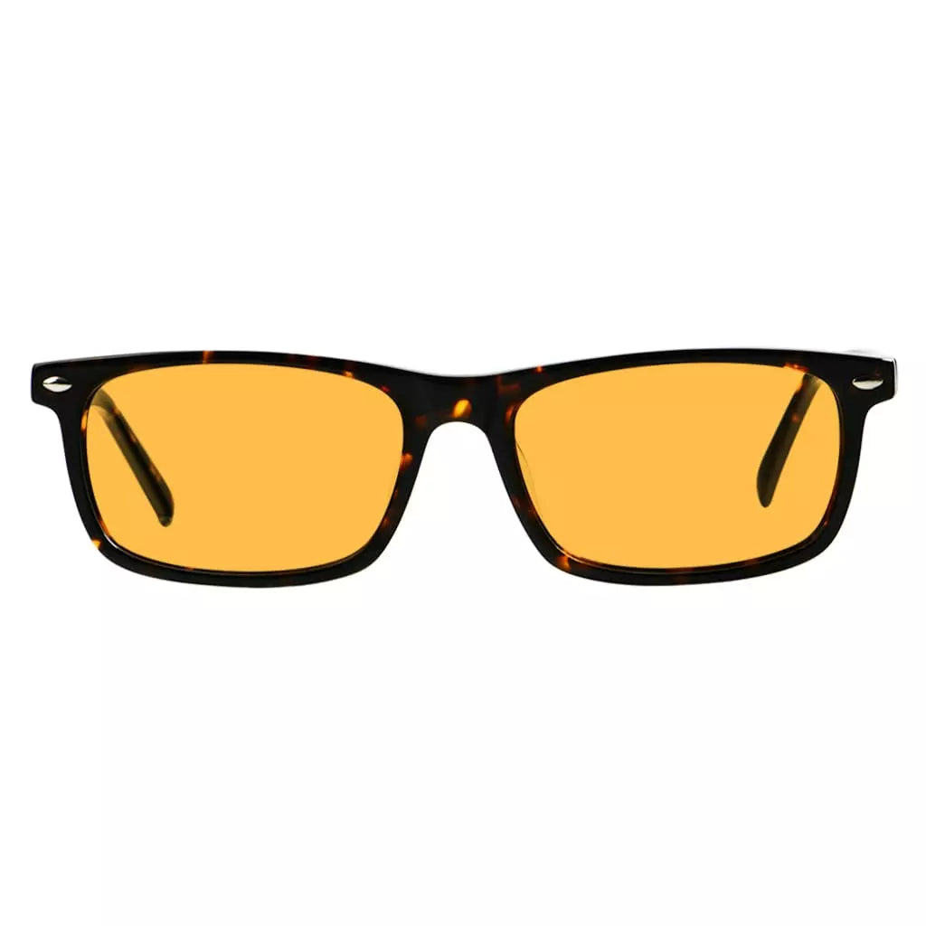 Orange Tinted Blue Light Blocking Glasses for Men Women