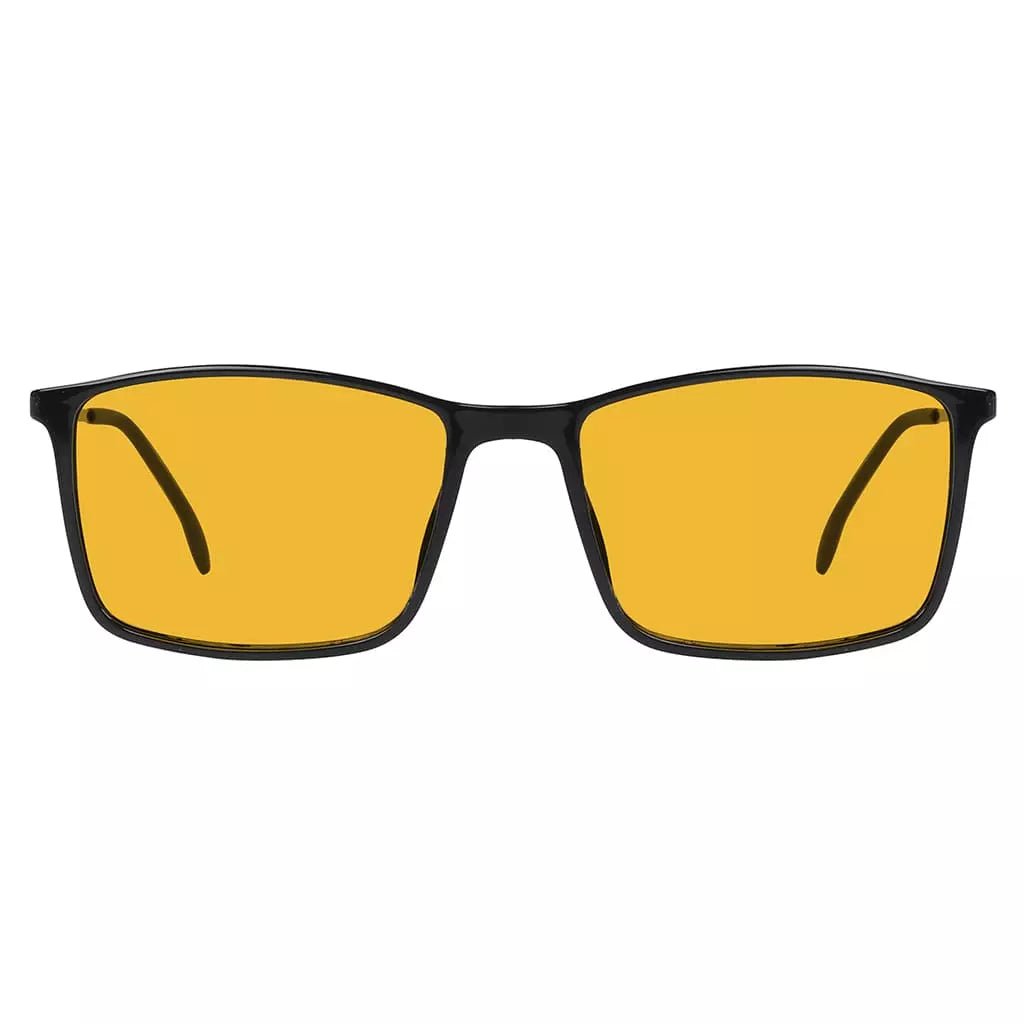Orange Tinted Blue Light Blocking Glasses Men