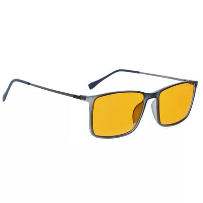 Orange Tinted Blue Light Blocking Glasses Men