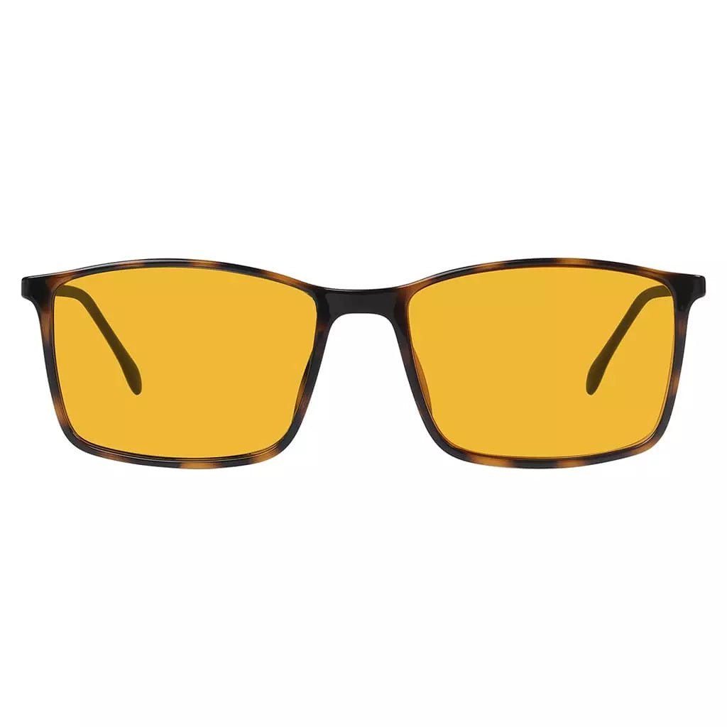 Orange Tinted Blue Light Blocking Glasses Men