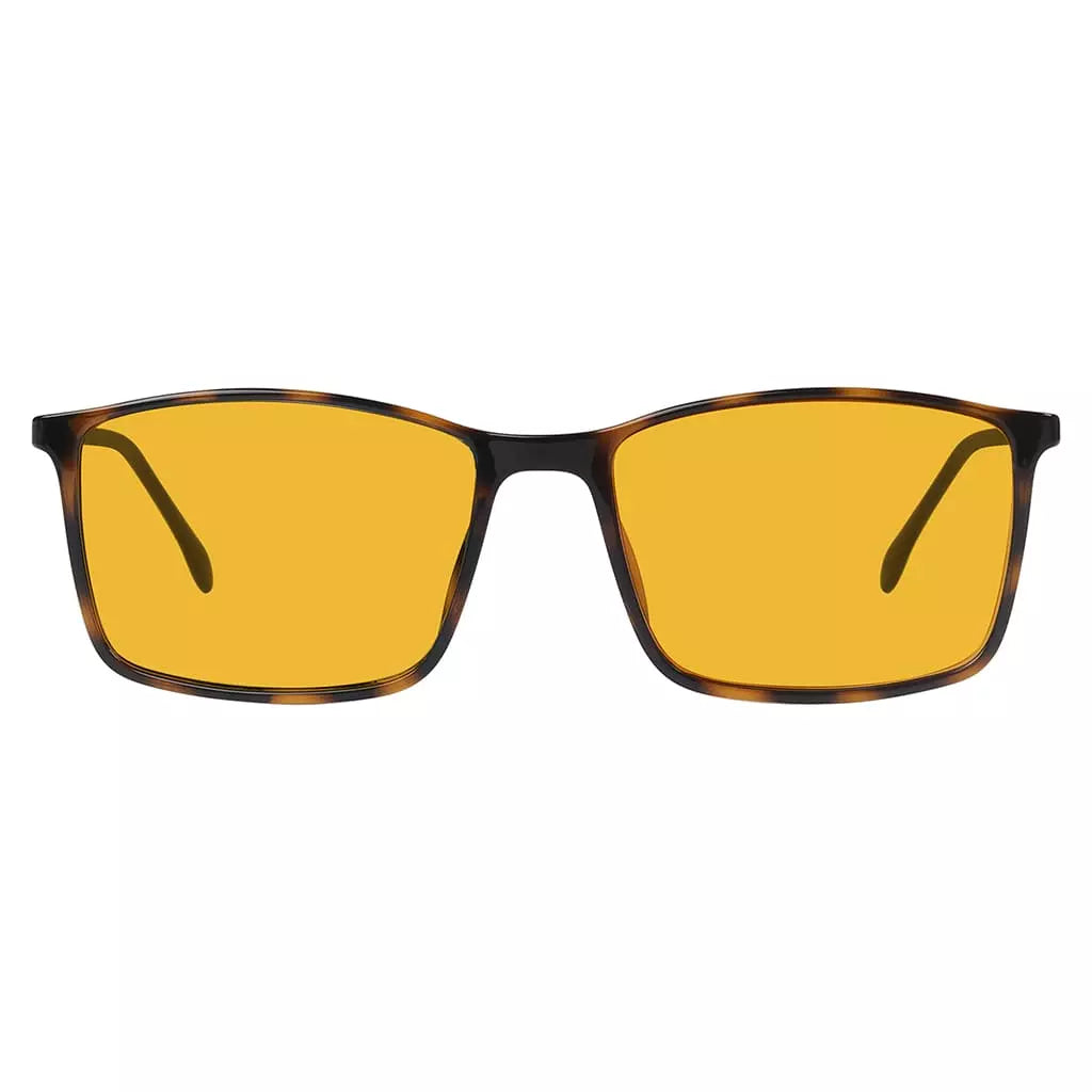 Orange Tinted Blue Light Blocking Glasses Men