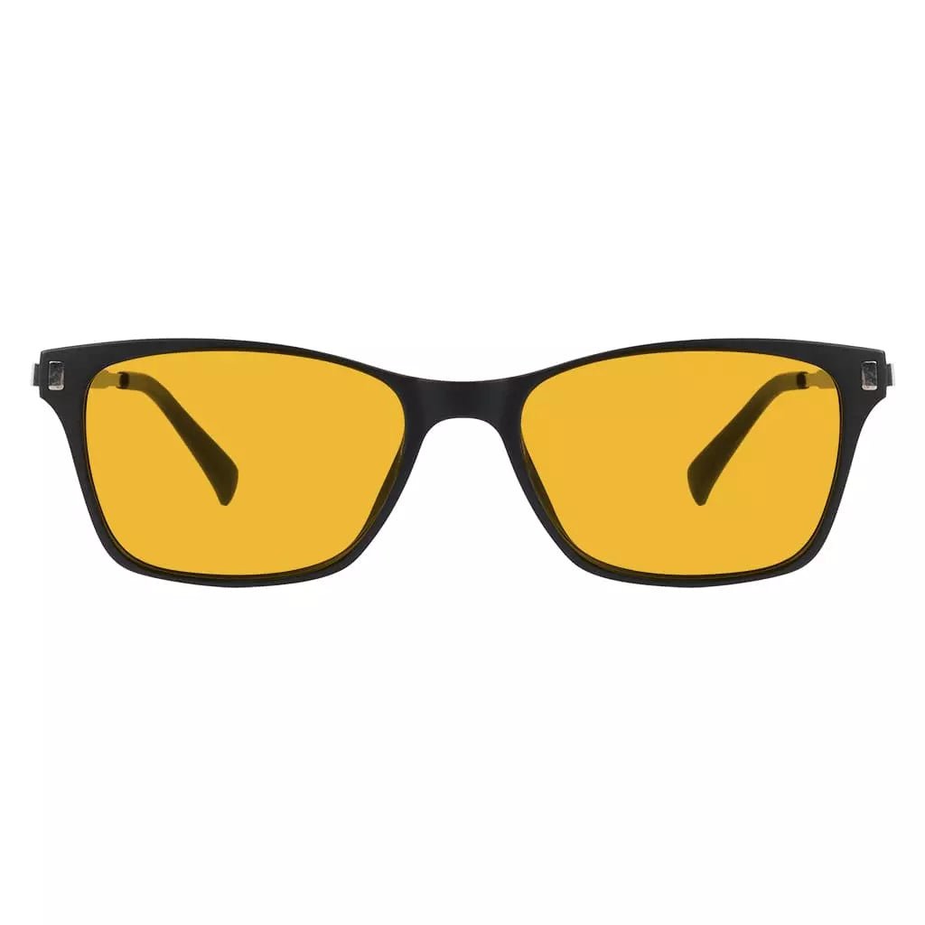 Orange Tinted Blue Light Blocking Reading Glasses for Men and Women
