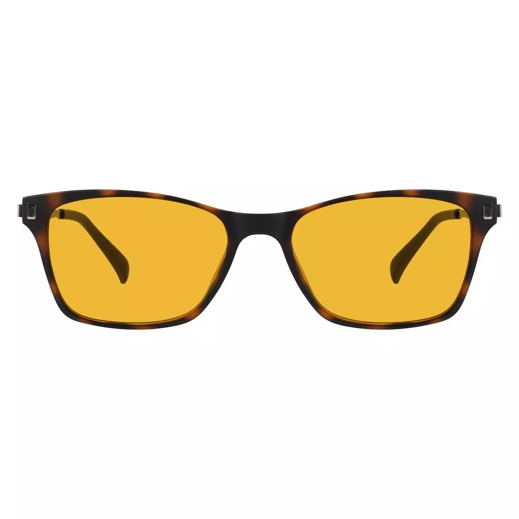 Orange Tinted Blue Light Blocking Reading Glasses for Men and Women