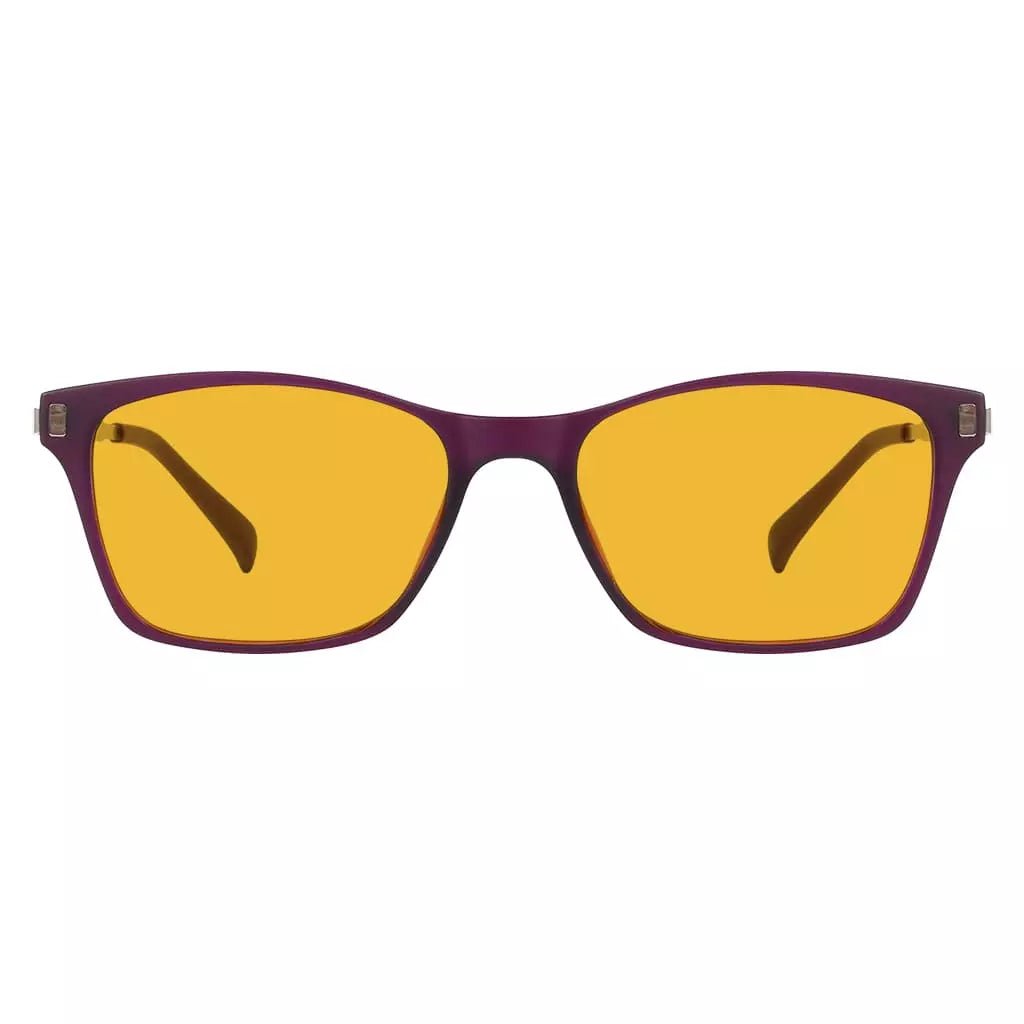 Orange Tinted Blue Light Blocking Reading Glasses for Men and Women