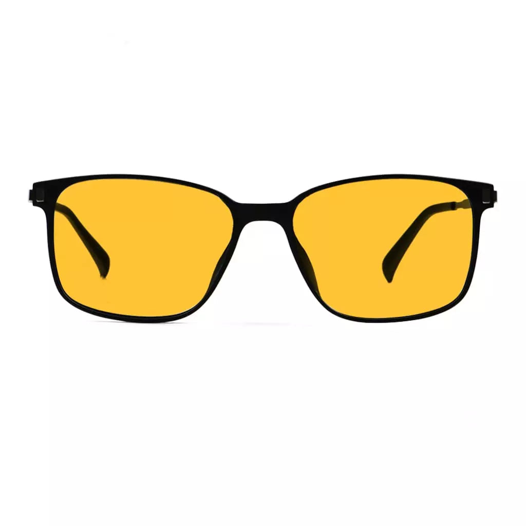 Orange Tinted Blue Light Blocking Glasses Men
