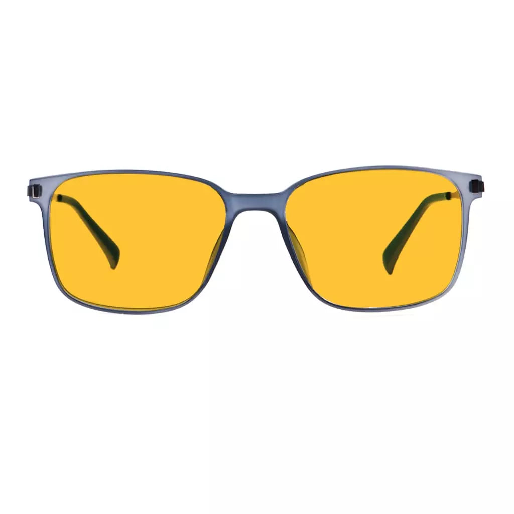 Orange Tinted Blue Light Blocking Glasses Men