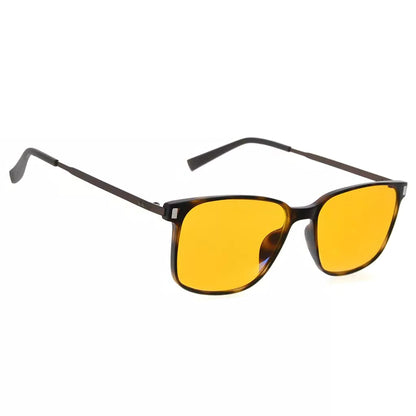 Orange Tinted Blue Light Blocking Glasses Men